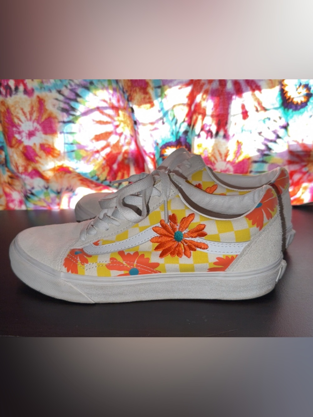 Vans Old Skool Checkerboard Blanc de Blanc Shoes